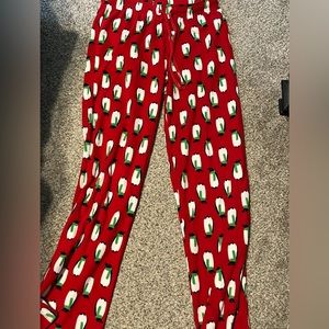 Men’s Penguin fleece pj bottoms